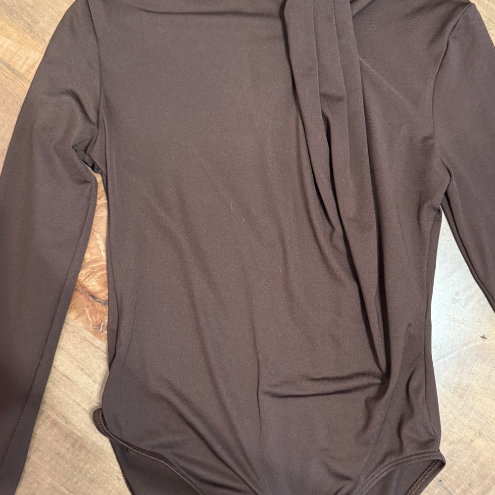 Zara Chocolate Brown Top - Picture 4 of 5